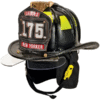 cairns leather fire helmet